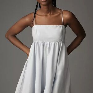 Maeve Strapless Dress in Light Blue